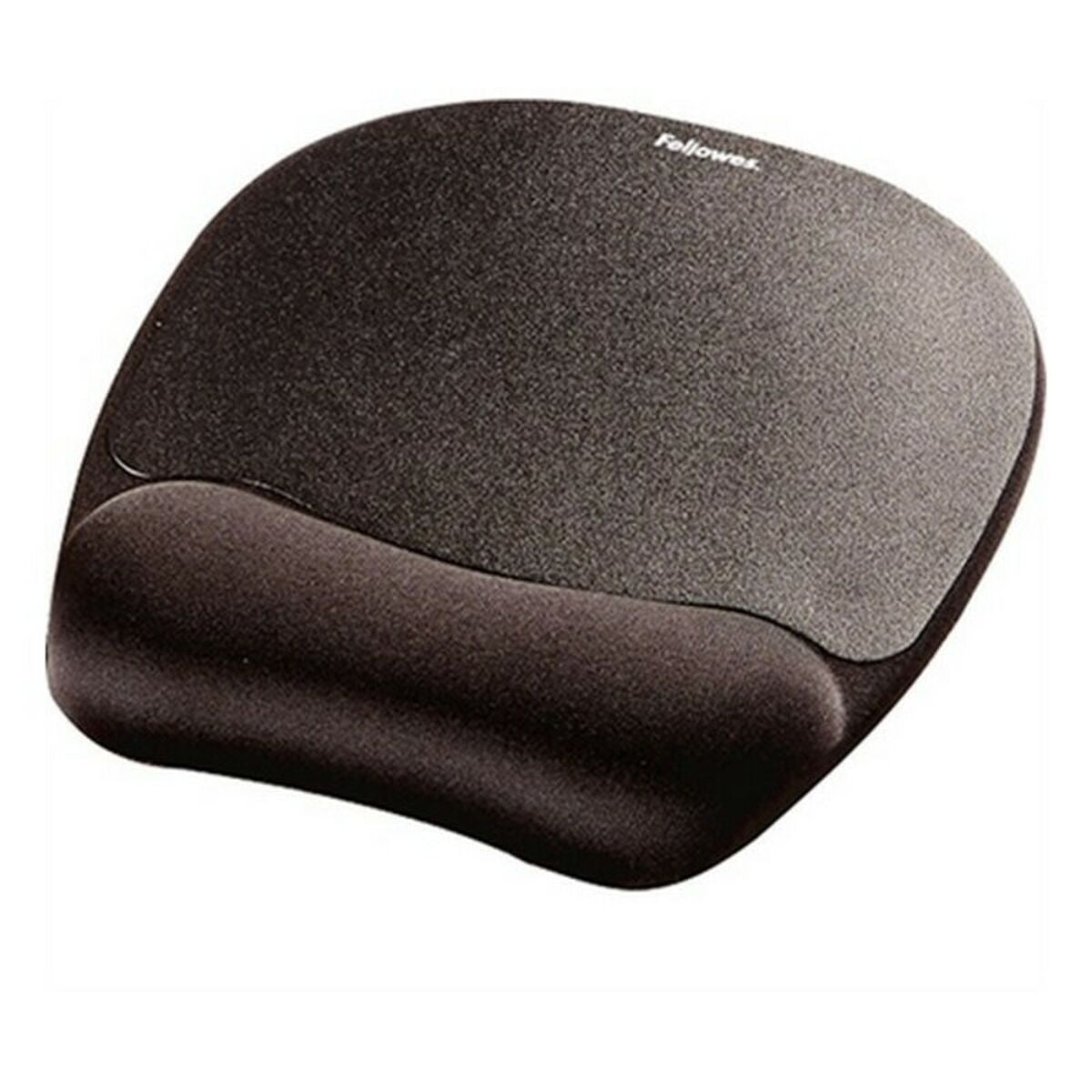FELLOWES Tapis de souris repose poignet Mousse Mémoire de forme Noir