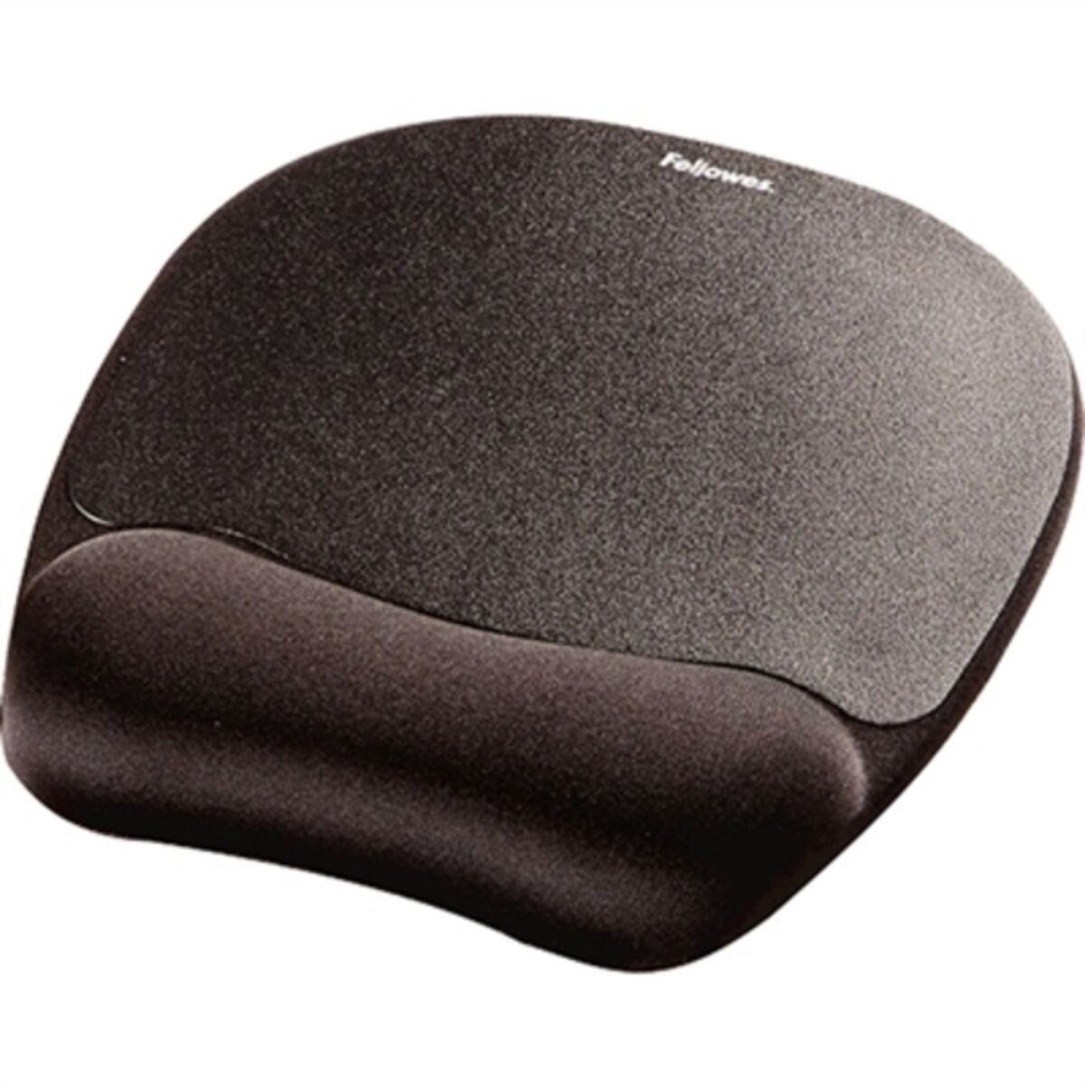 FELLOWES Tapis de souris repose poignet Mousse Mémoire de forme Noir