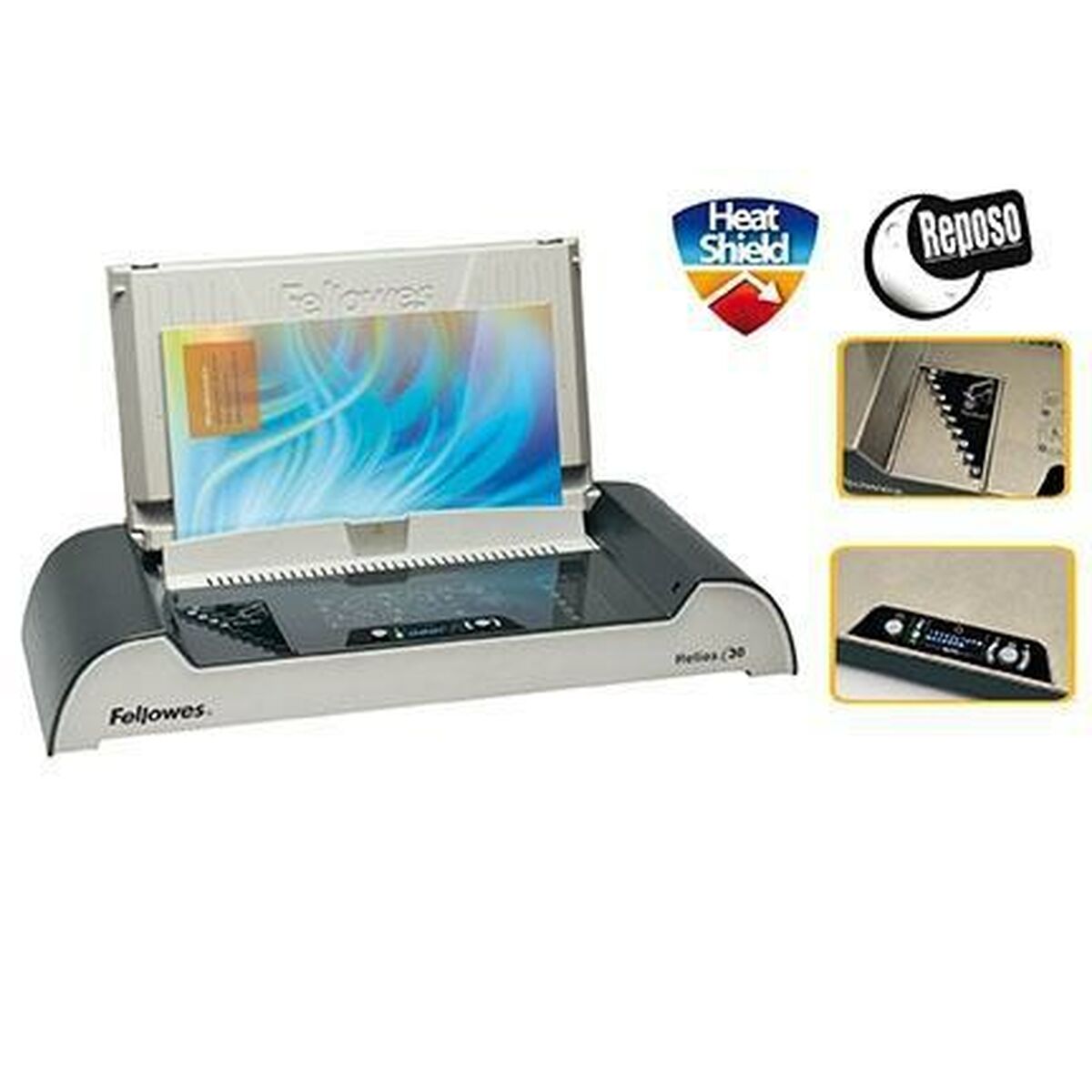 FELLOWES Thermorelieur Helios 30 - Graphite