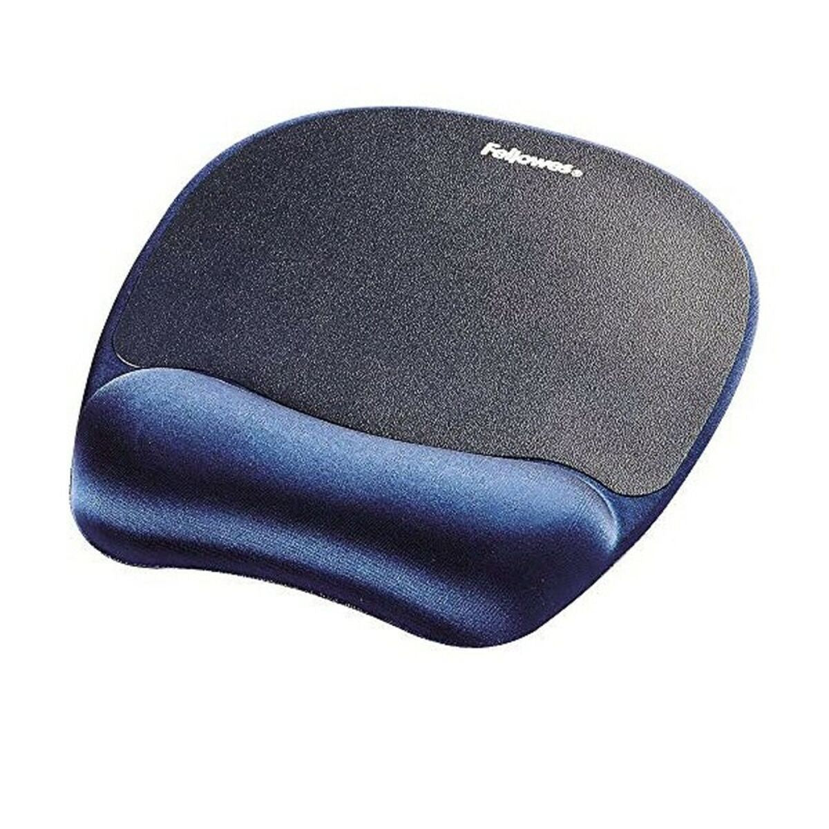 FELLOWES Tapis de souris - Repose-poignets Ergo Mouss - Saphir