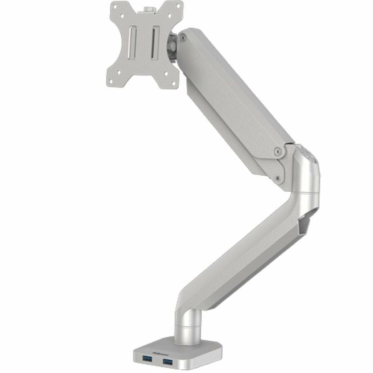 FELLOWES Bras Porte-Ecran Simple Gris Platinum Series