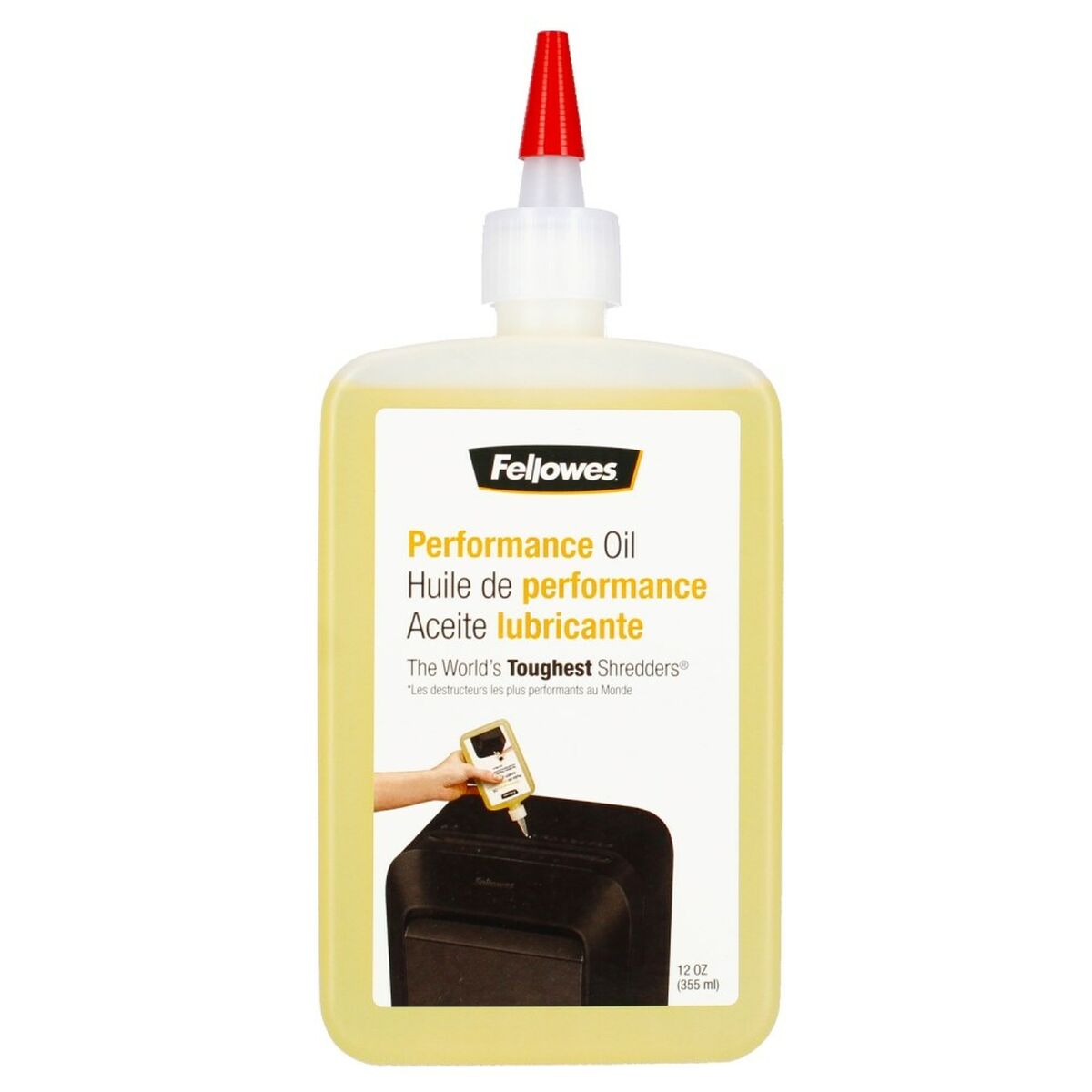 FELLOWES Powershred bottled lubricant 355ml