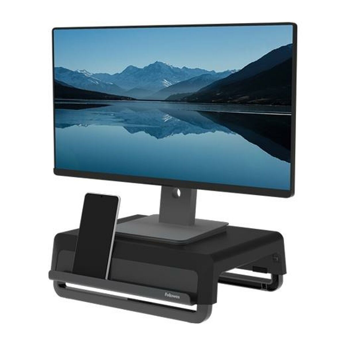 FELLOWES Monitor Support Breyta Black