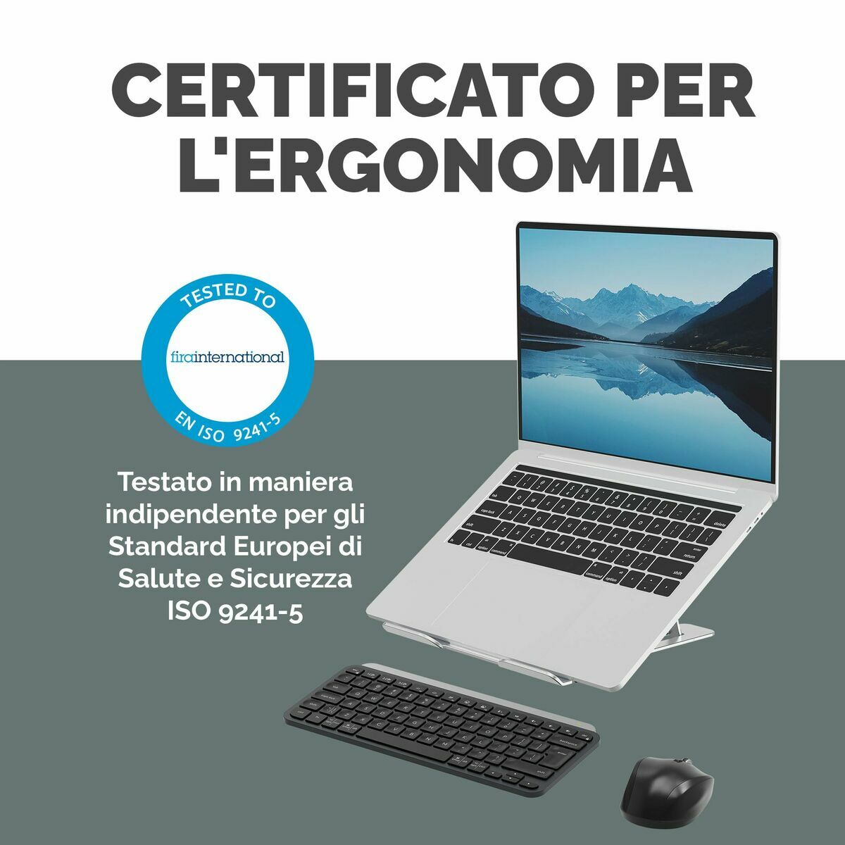 FELLOWES SUPPORT ORDINATEUR PORTABLE LAPTOP ARGENT ALUMNIA