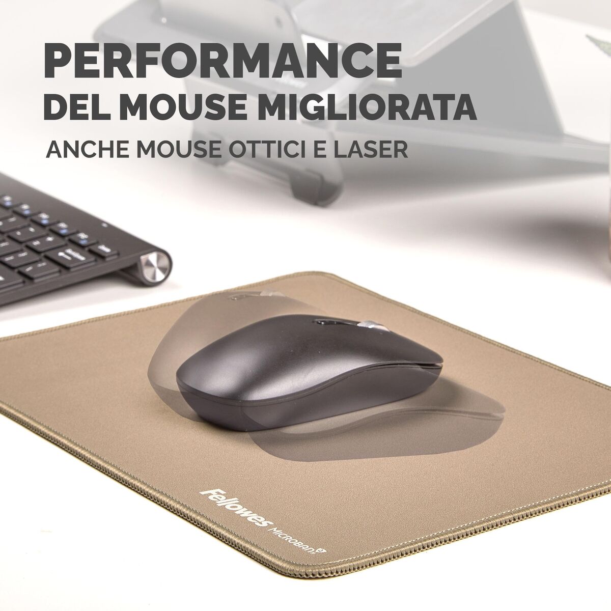 FELLOWES TAPIS DE SOURIS XL SABLE BREYTA