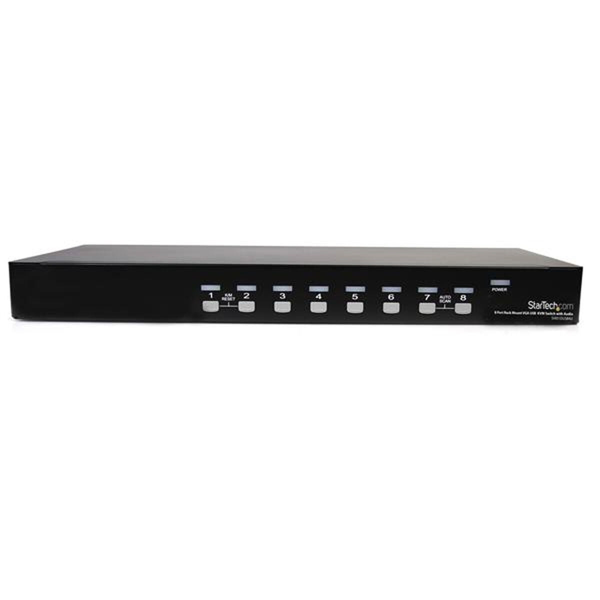8 Port USB VGA KVM Switch with Audio
