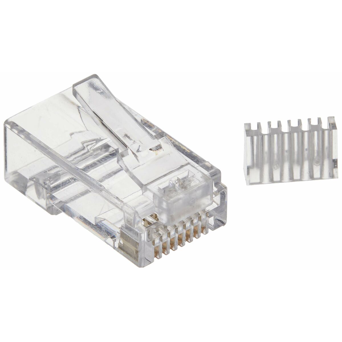 Solid Wire Cat 6 Modular Plug - 50 Pack