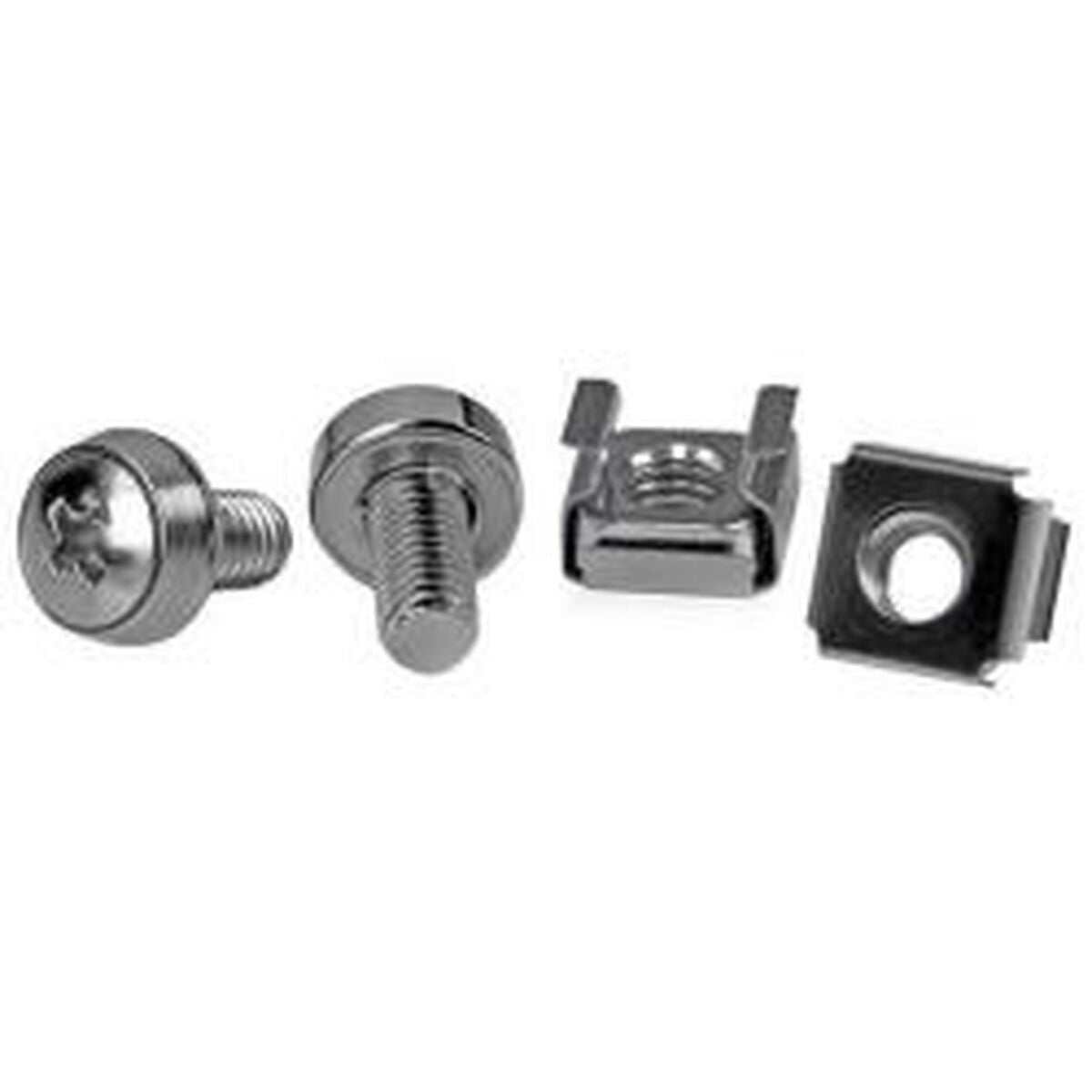 50 Pkg M6 Mounting Screws and Cage Nuts