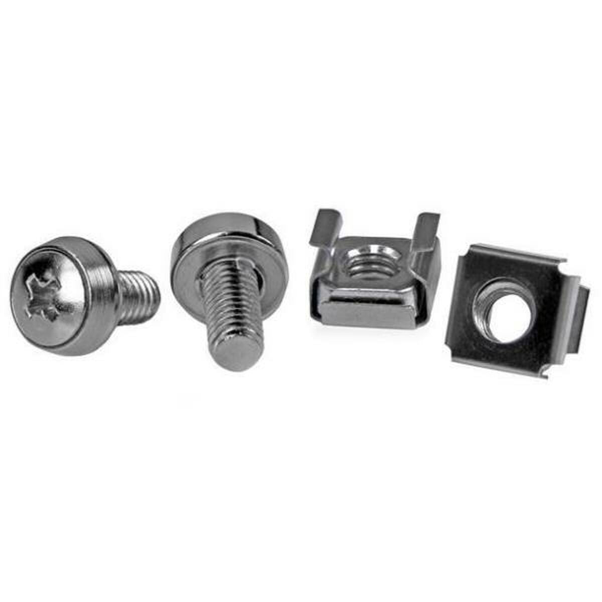 50 Pkg M6 Mounting Screws and Cage Nuts