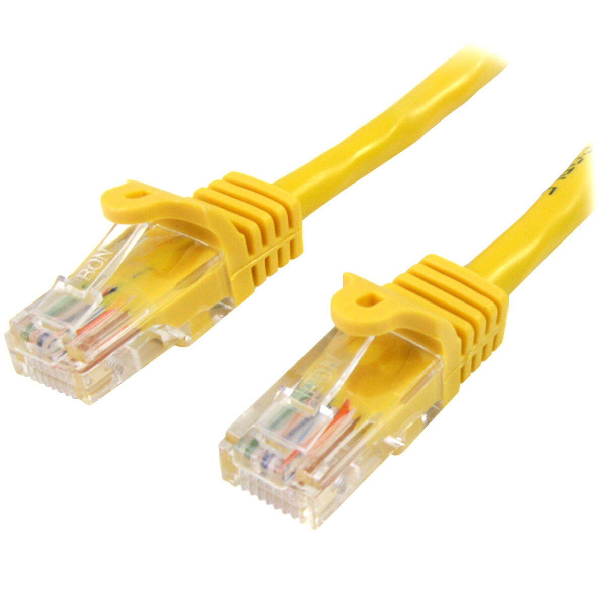 2m Yellow Snagless UTP Cat5e Patch Cable