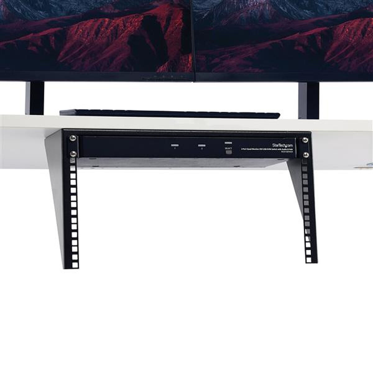 6U 19in Vertical Wallmount Rack Bracket