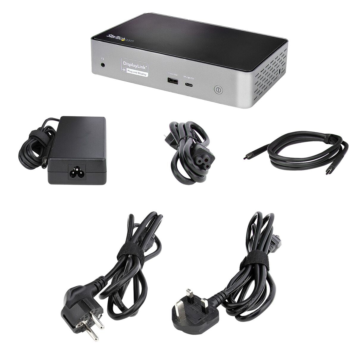 USB-C Dock - 4K Quad Monitor - 100W PD