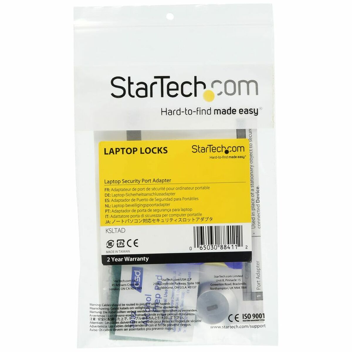 Security Lock Slot Adapter Kit - K-Slot