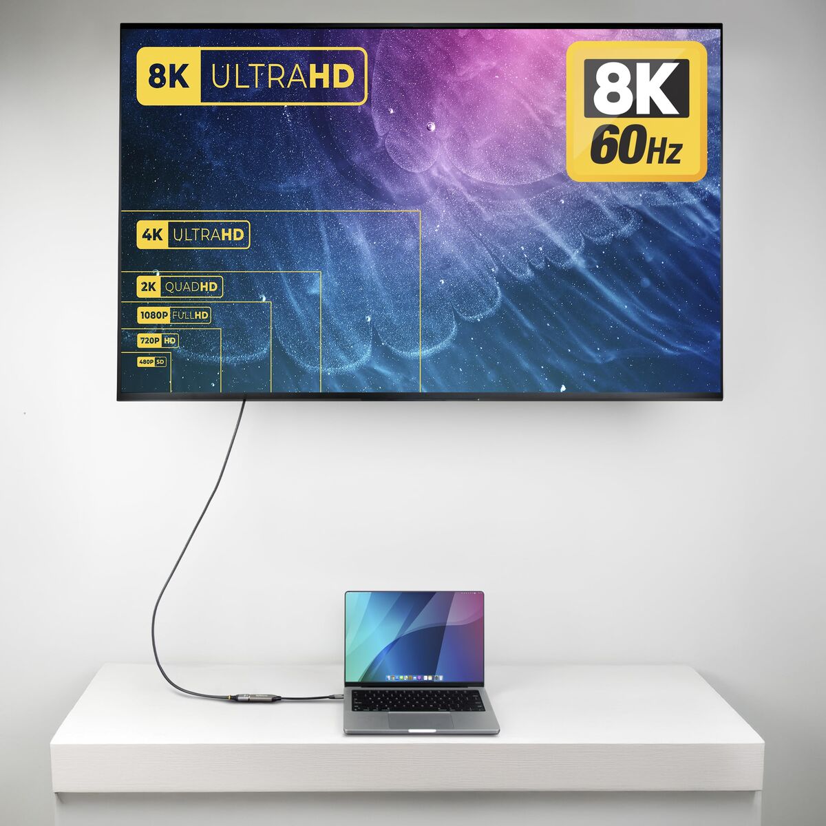 USB-C to HDMI Adapter 8K 60Hz