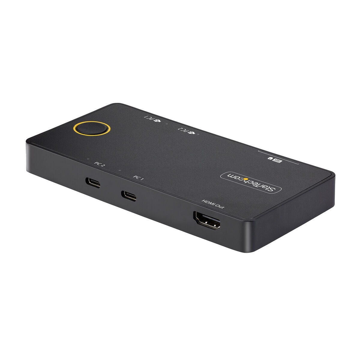 2-Port USB-C KVM Switch PD Pass-through