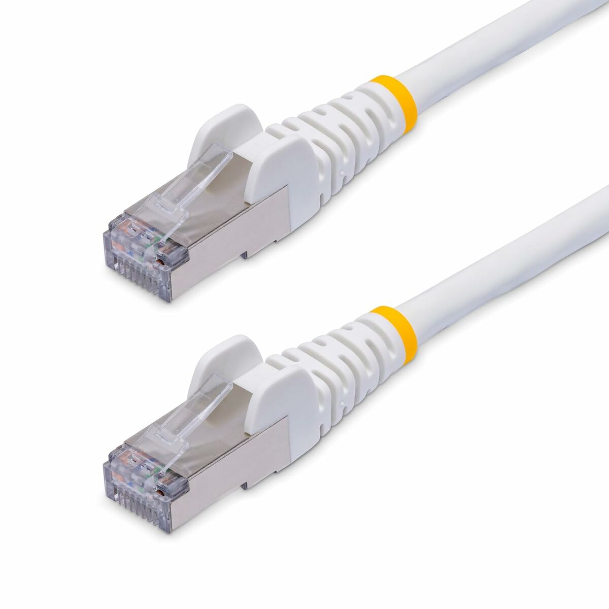 15m White CAT8 Ethernet Cable - LSZH