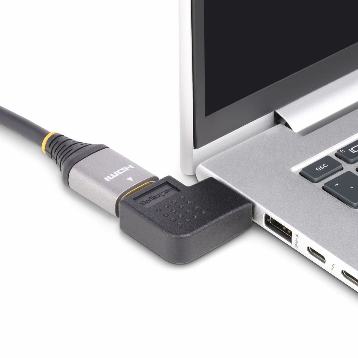 Right Angle HDMI 2.0 Adapter M/F 4K60