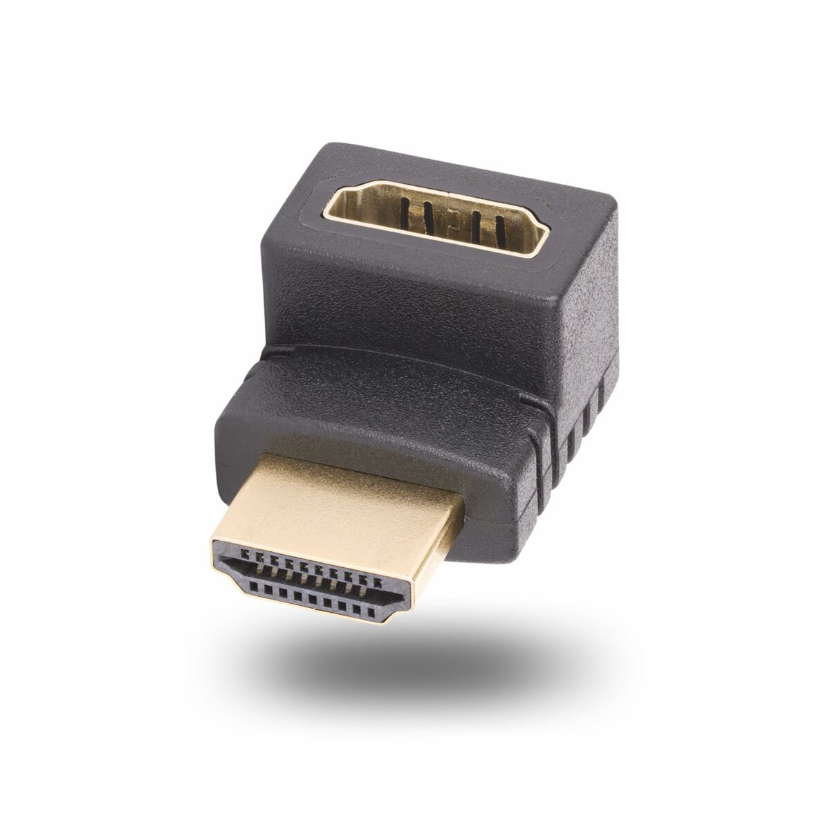 Down Angle HDMI 2.0 Adapter M/F 4K60