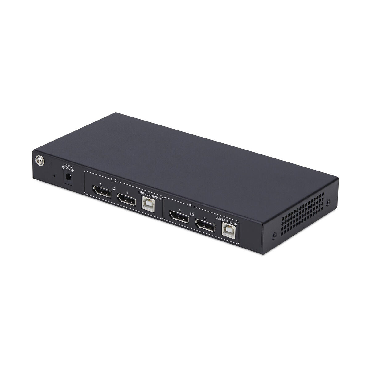 2-Port Dual-Monitor DisplayPort KVM
