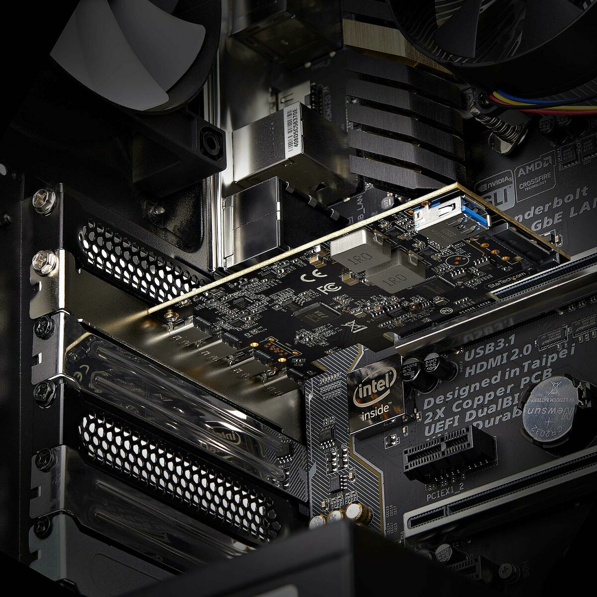 5-Port USB PCIe Card 10Gbps