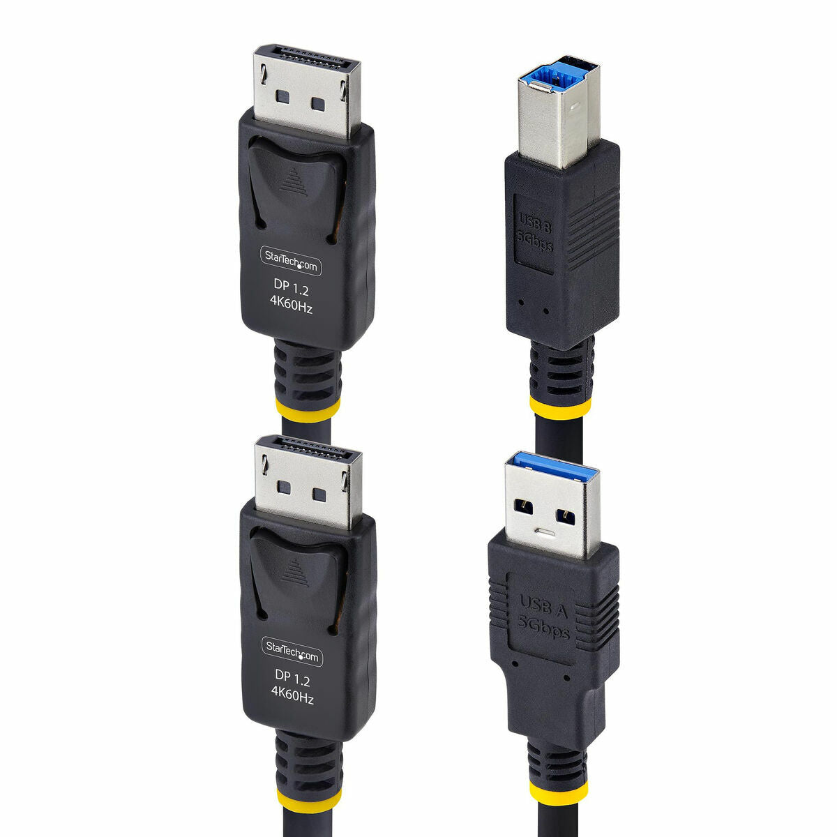 DisplayPort and USB 5Gbps KVM Cable