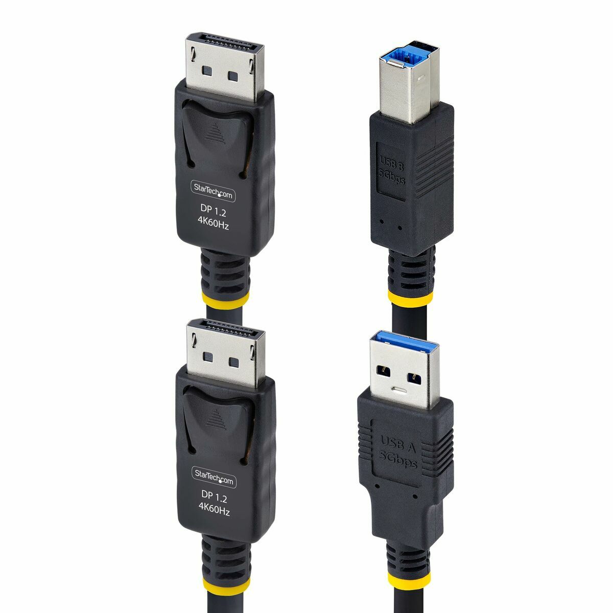 DisplayPort and USB 5Gbps KVM Cable