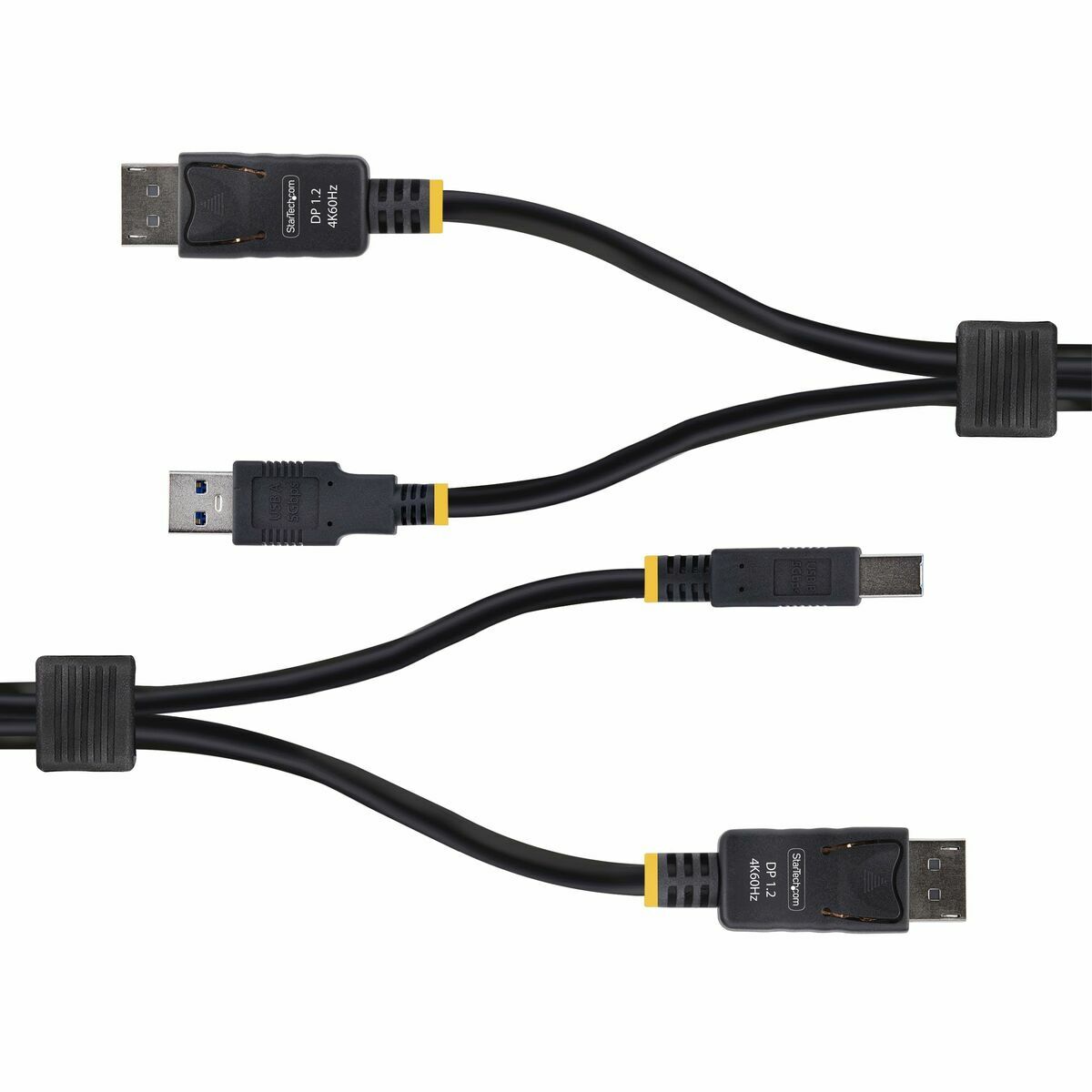 DisplayPort and USB 5Gbps KVM Cable