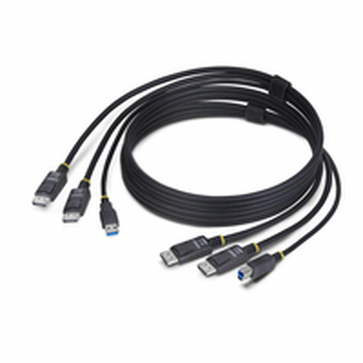 Dual-DP/USB KVM Cable