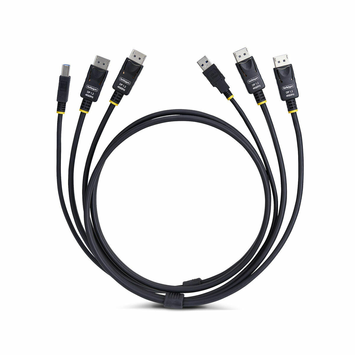Dual-DP/USB KVM Cable