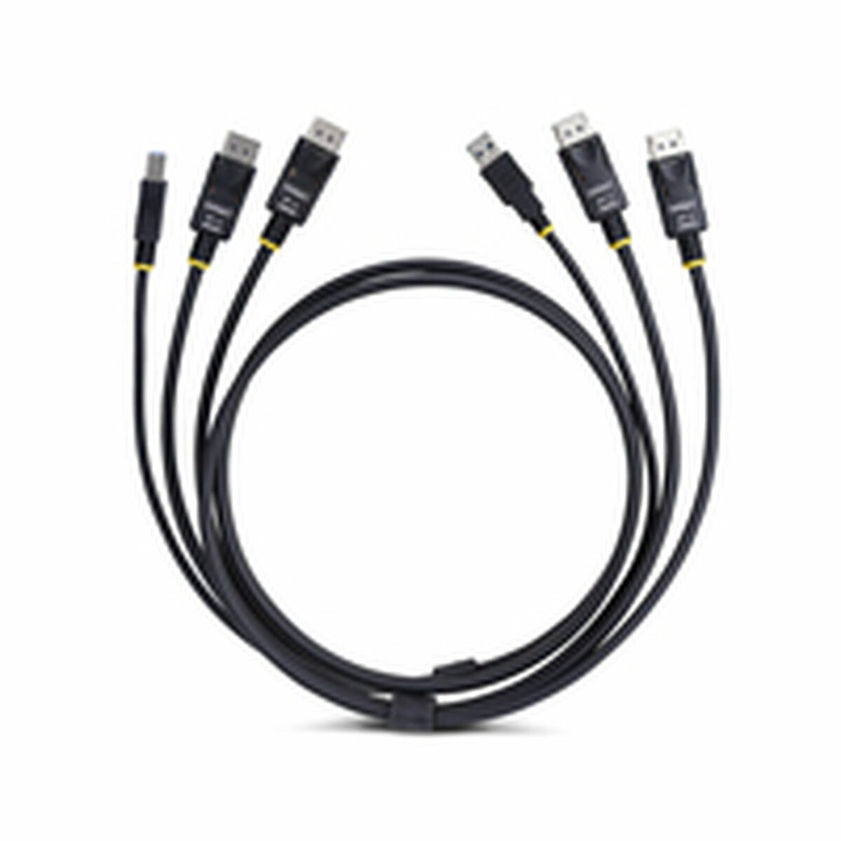 Dual-DP/USB KVM Cable