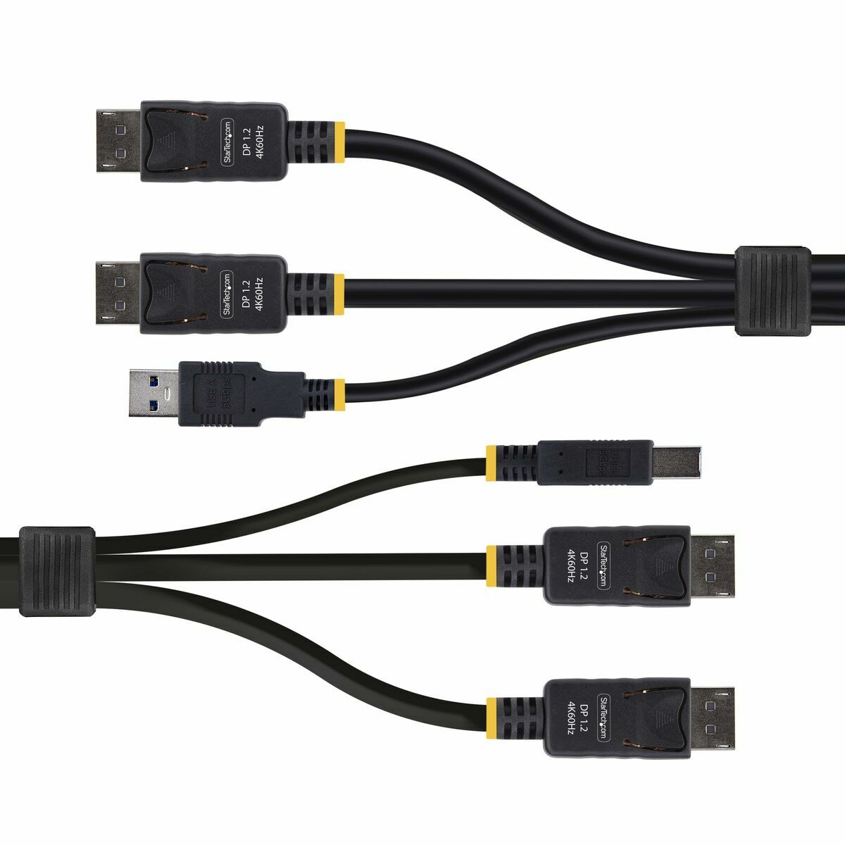 Dual-DP/USB KVM Cable