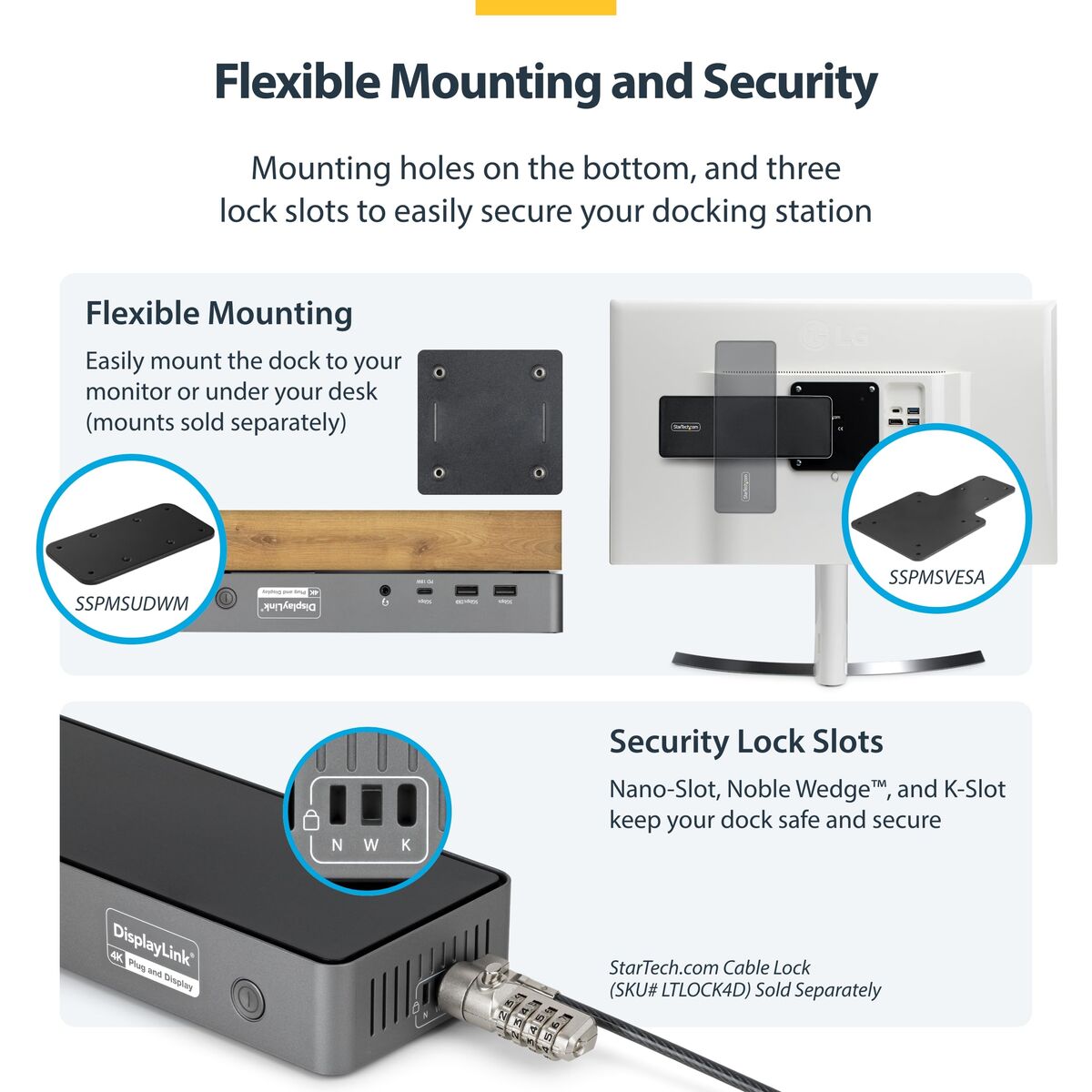 Triple-Monitor USB-C Dock 140W PD