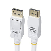 6ft White VESA Certified DP 1.2 Cable