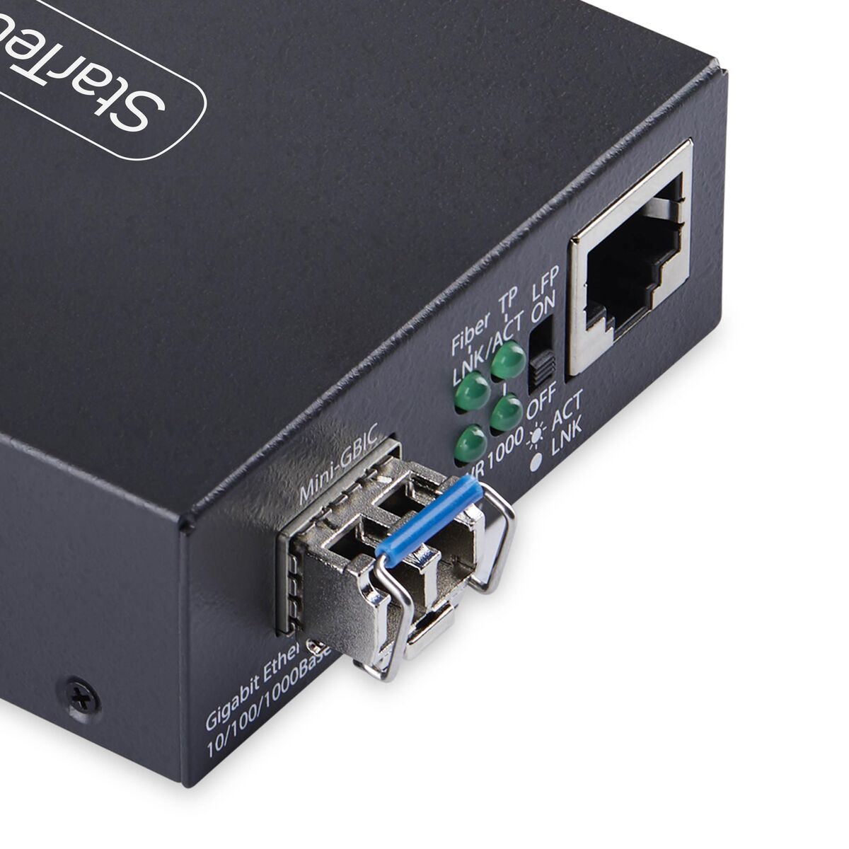 Gigabit SM LC Fiber Media Converter 20km