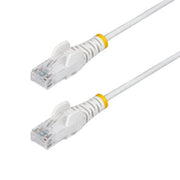 10m White Slim CAT6 Ethernet Cable