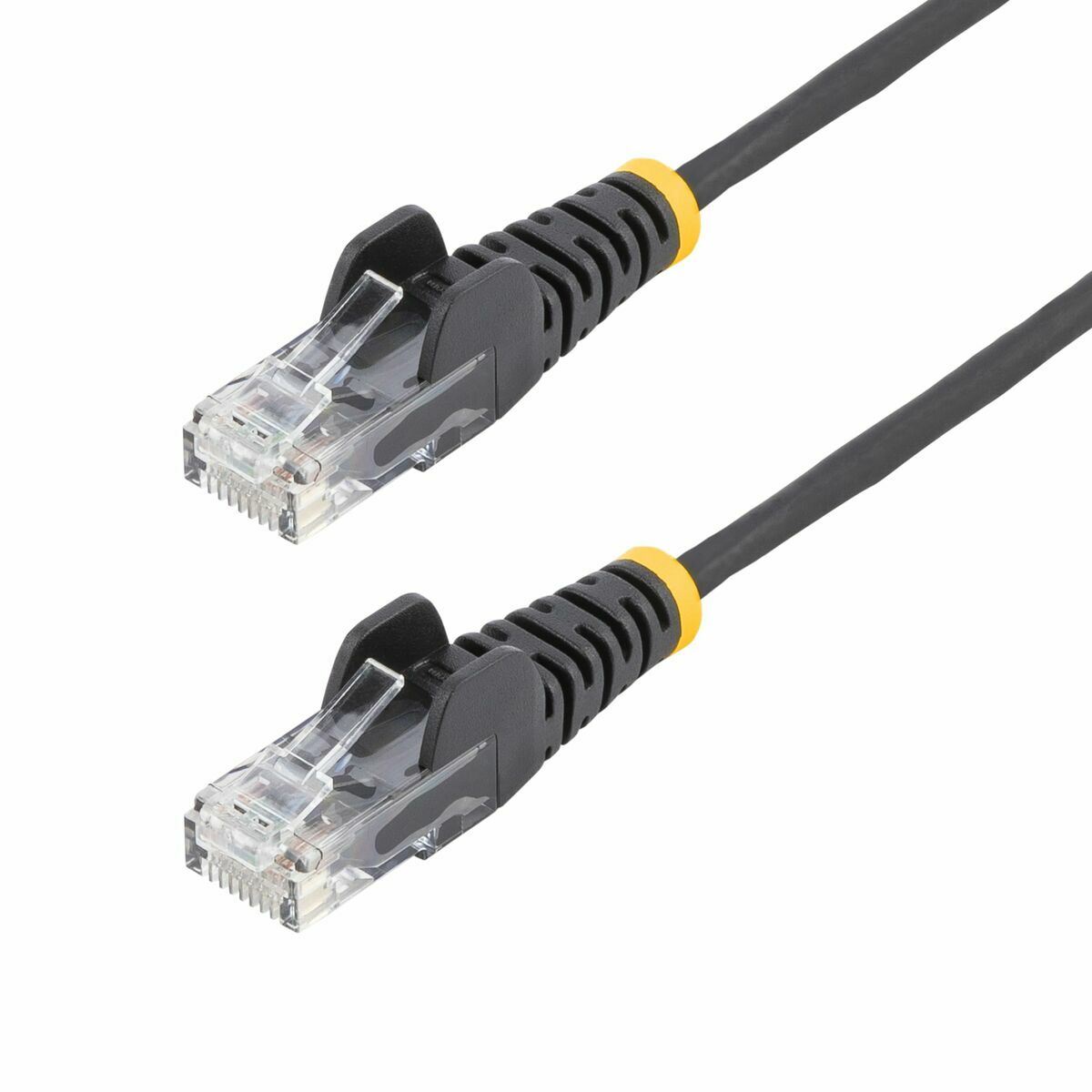 15m Black Slim CAT6 Ethernet Cable