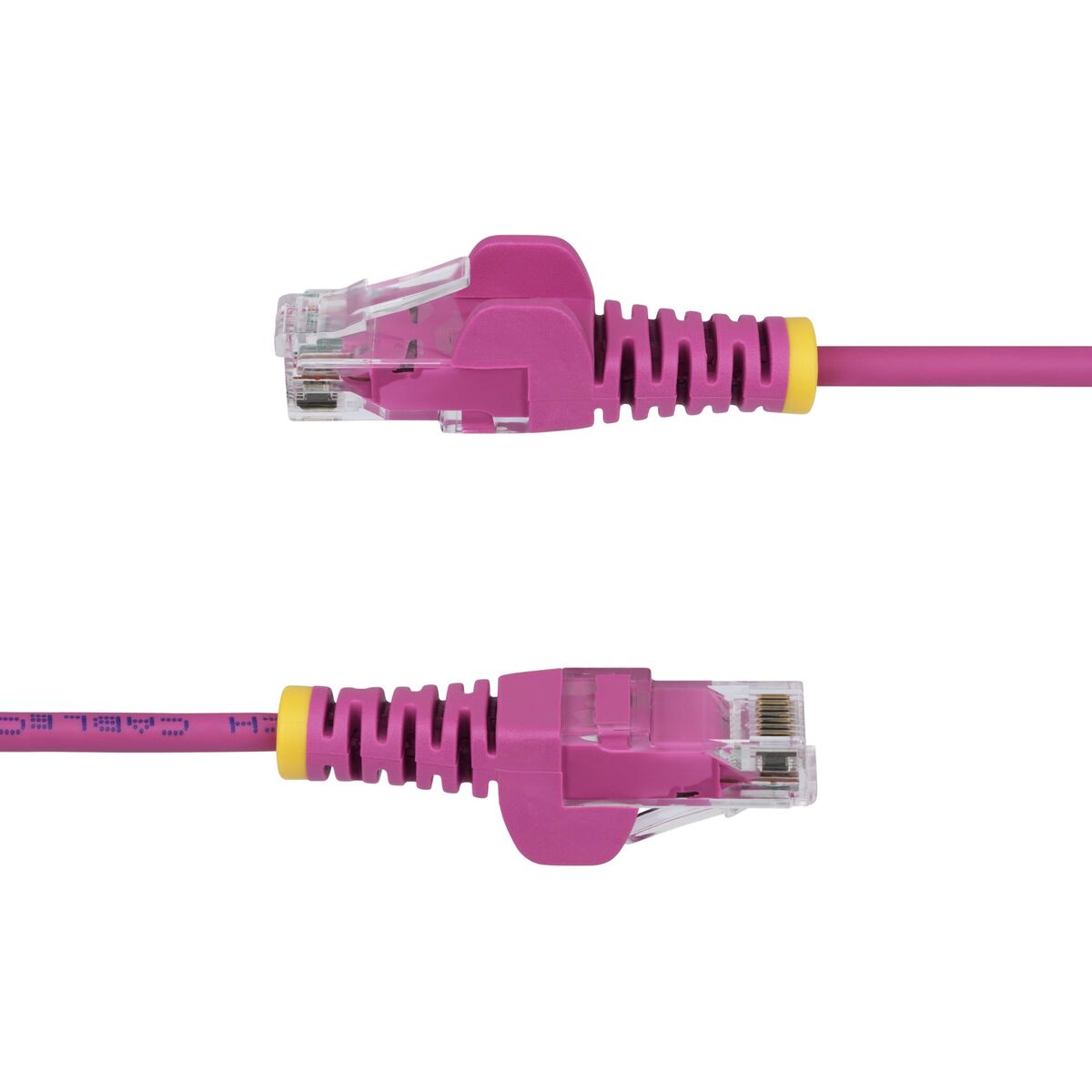 2m Pink Slim CAT6 Ethernet Cable