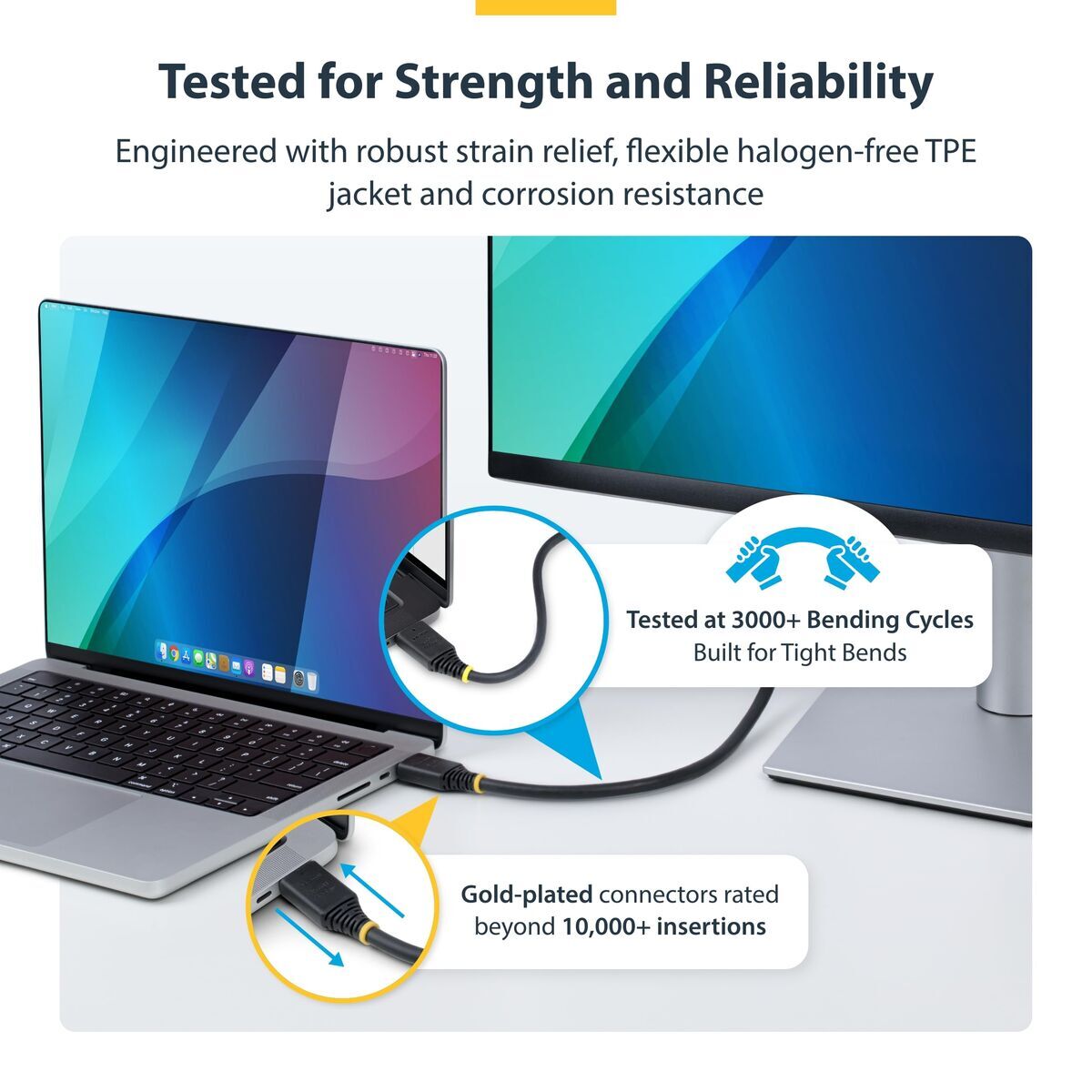 50cm 1.6ft HDMI 2.1 Cable Certified