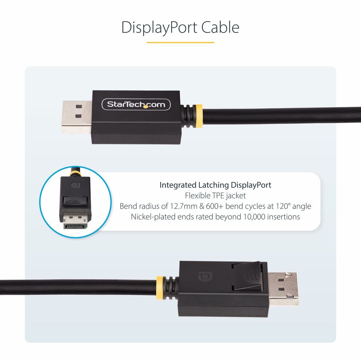 3m 10ft Certified DisplayPort Cable