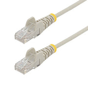 25cm Gray Slim CAT6 Ethernet Cable