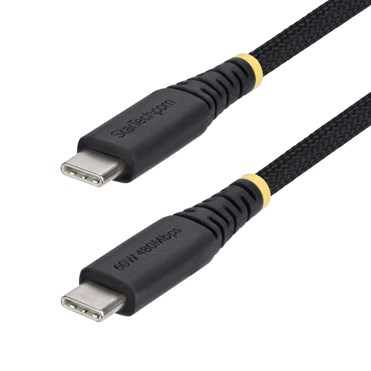 30cm 1ft Braided USB-C Charging Cable