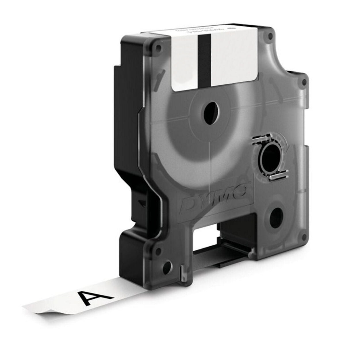 DYMO Rhino Etiquette industrielle vinyle 19 mm x 5,5 m noir/blanc