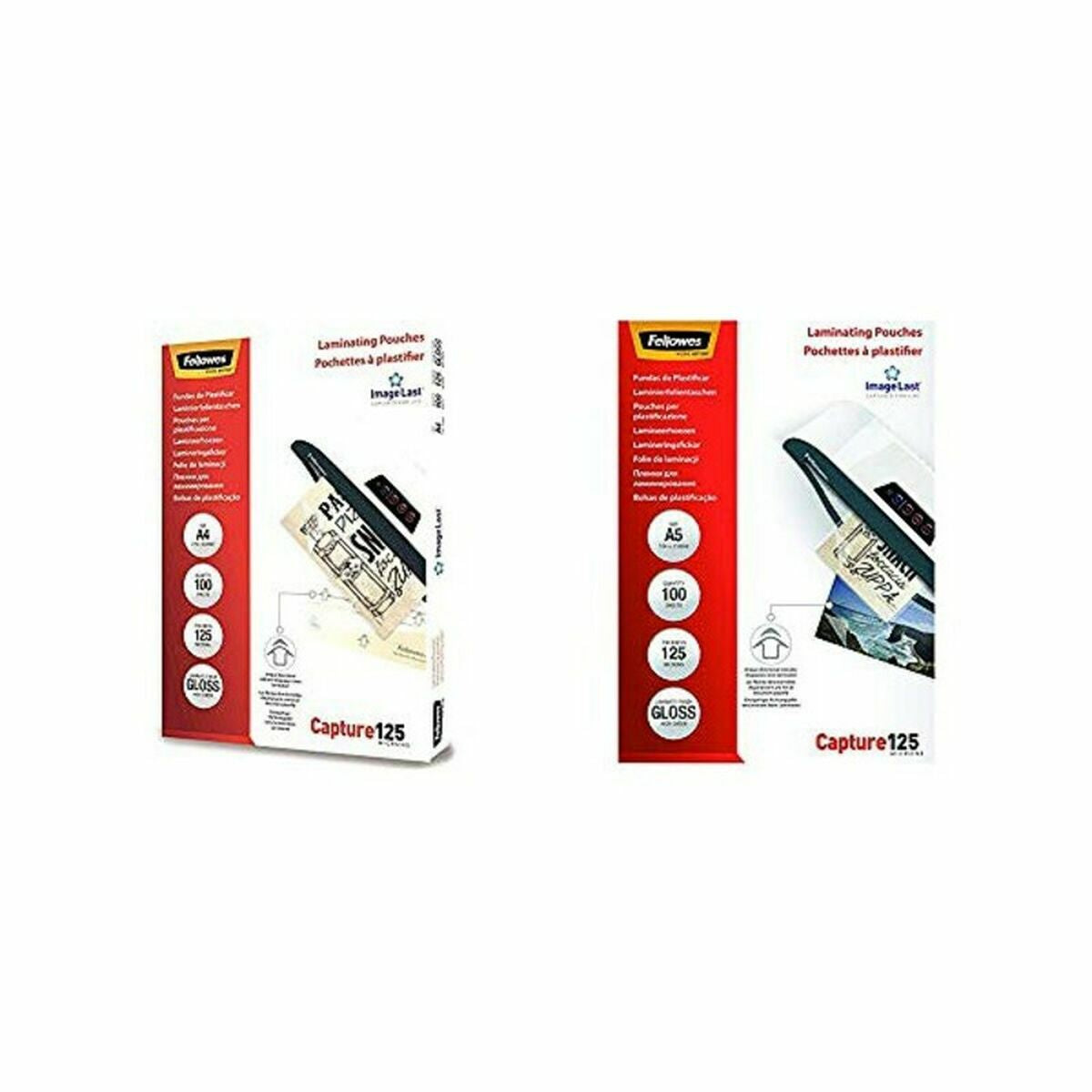 FELLOWES IL POCHETTES A4 125 MICRONS X 100