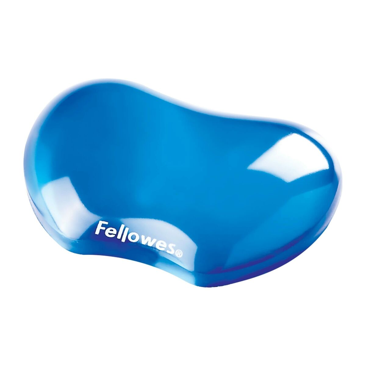 FELLOWES REPOSE-POIGNET GEL CRYSTAL - BLEU