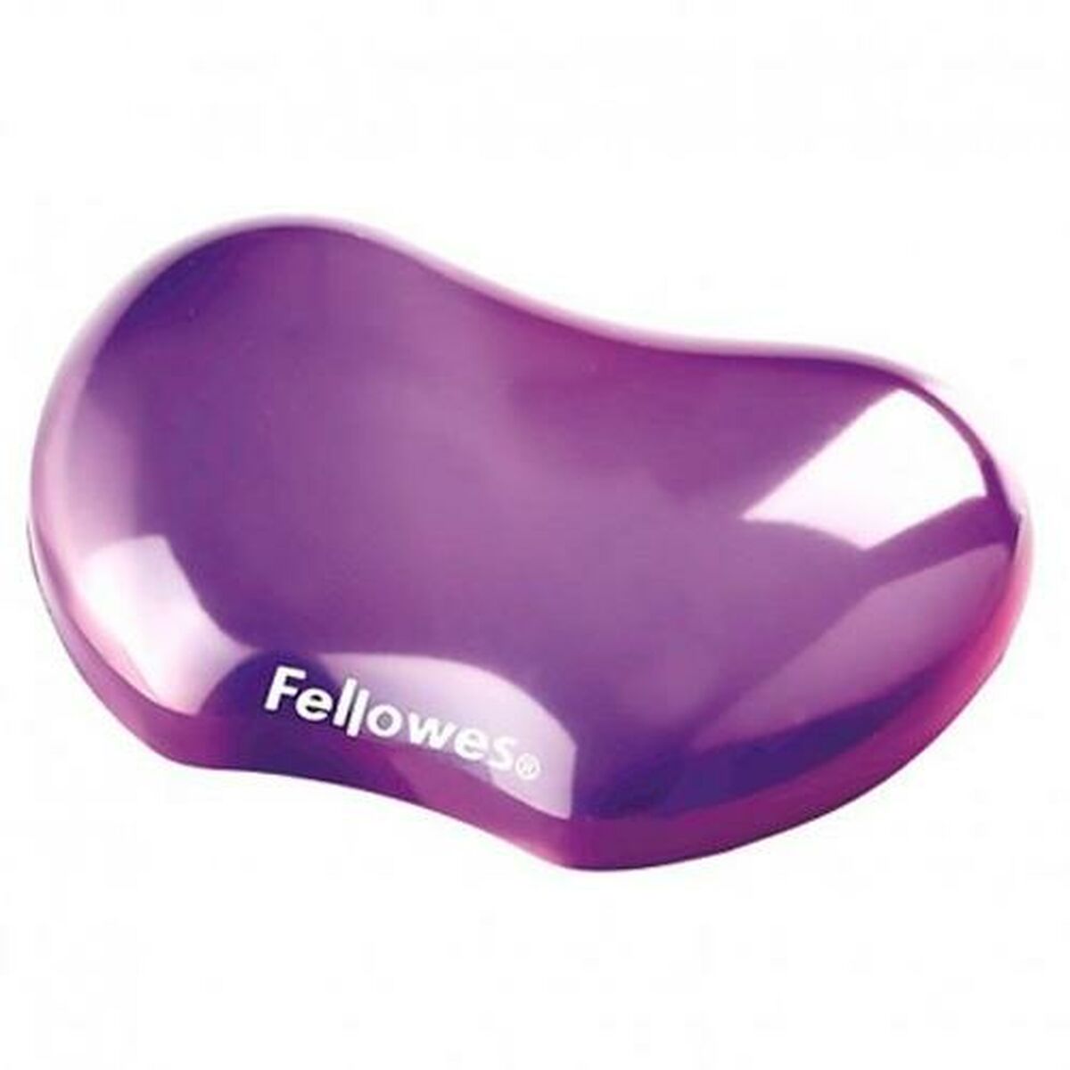 FELLOWES repose-poignets gel crystal - lilas
