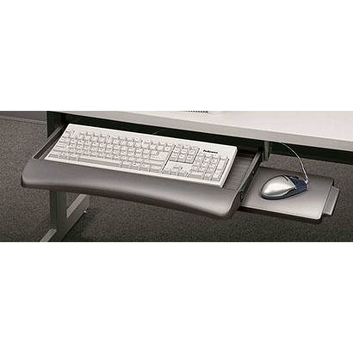FELLOWES Support clavier Graphite