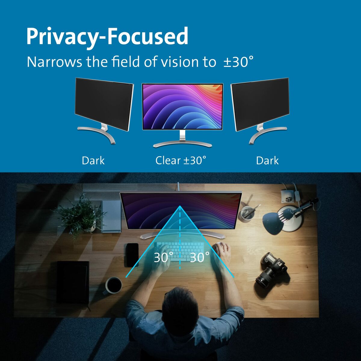 MagPro Magnetic Privacy Screen for 34