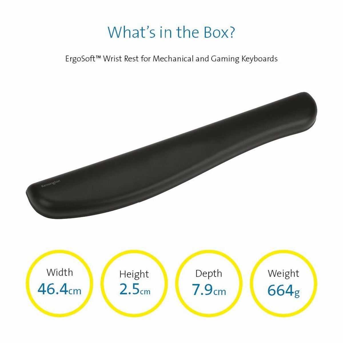 ES Wrist Rest Mechanical Kb