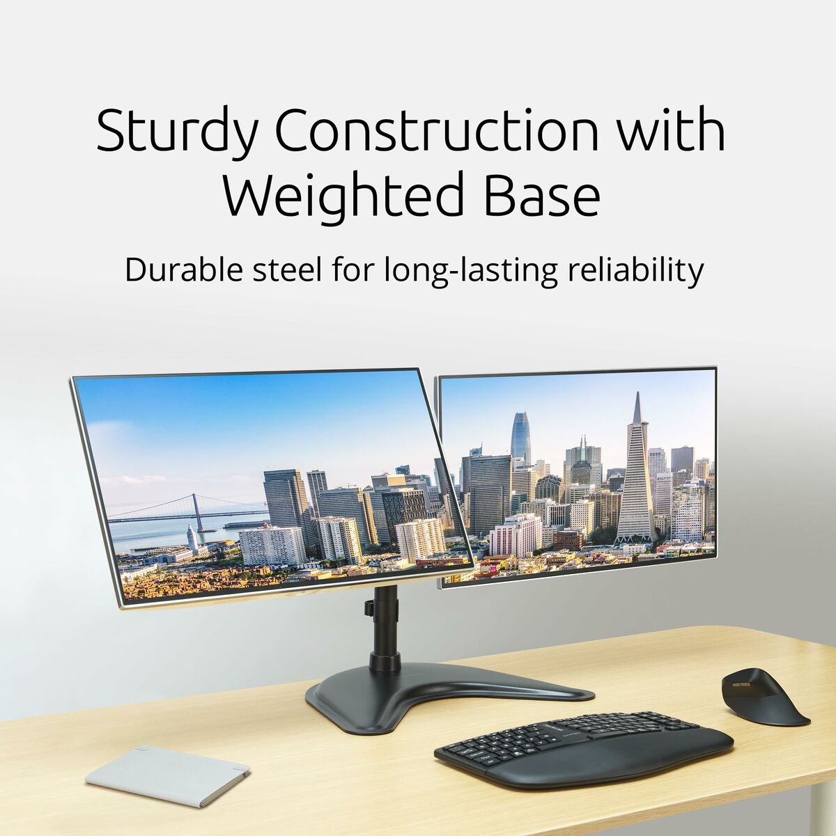 SmartFit Ergo Freestanding Dual Monitor