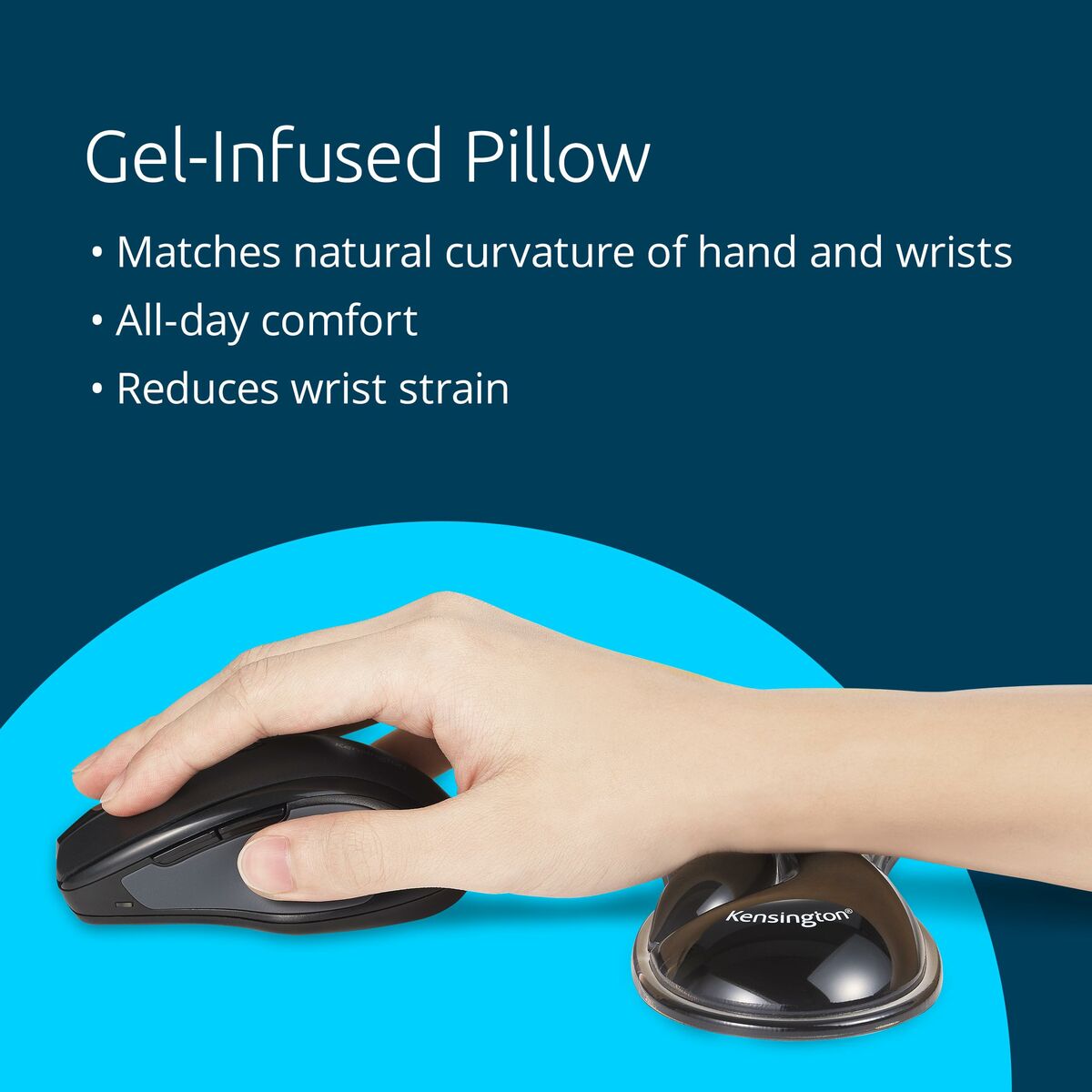 Slim Duo Gel Mouse/Trackball Wrist Rest